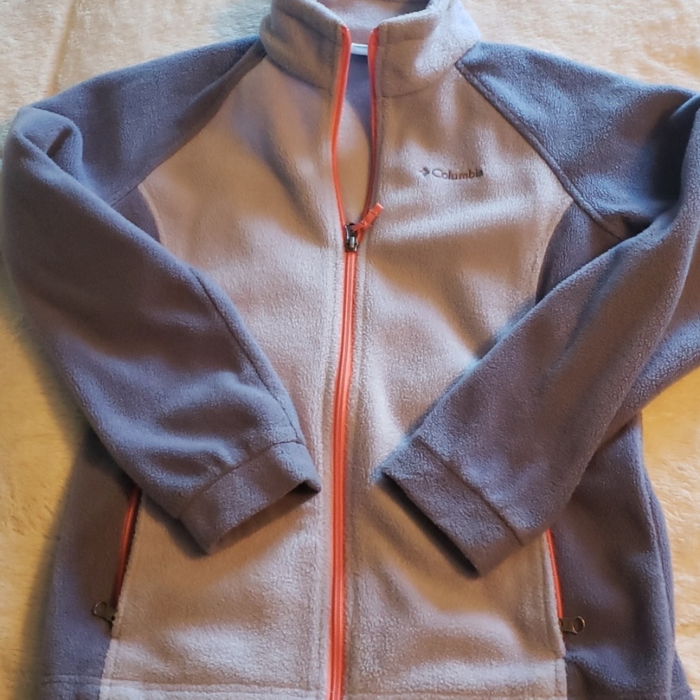 Girls Columbia fleece jacket
